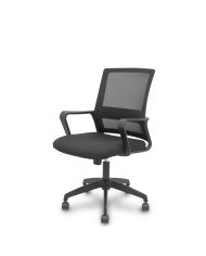 Silla Ergo535 negra basculante respaldo asiento