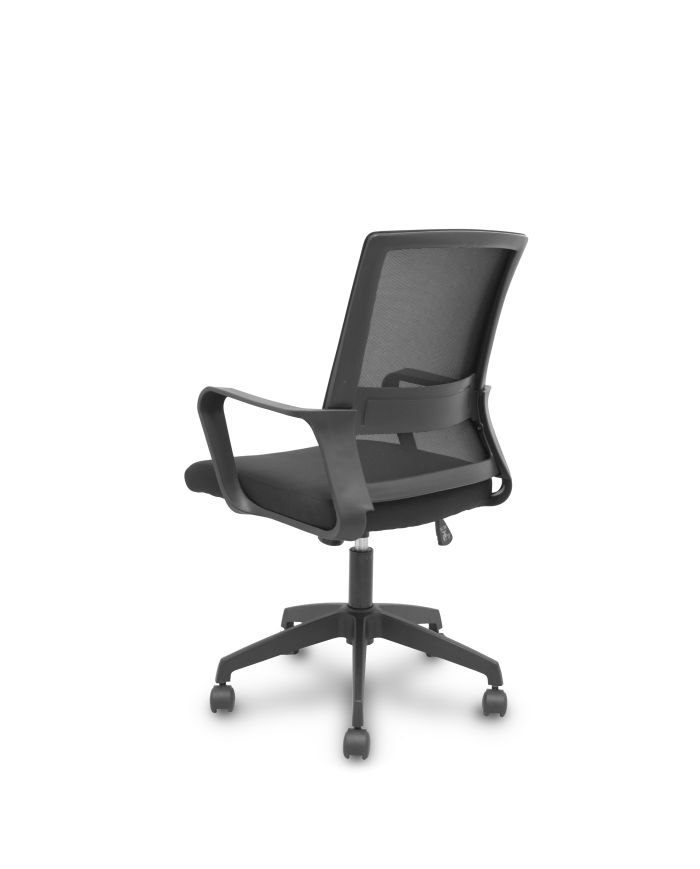 Silla Ergo535 negra basculante respaldo asiento