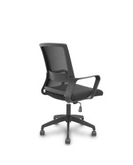 Silla Ergo535 negra basculante respaldo asiento