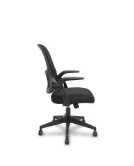 Silla Ergonómica Opti544 negra respaldo asiento 3D