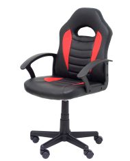 Silla juvenil gaming Mohedas y rojo