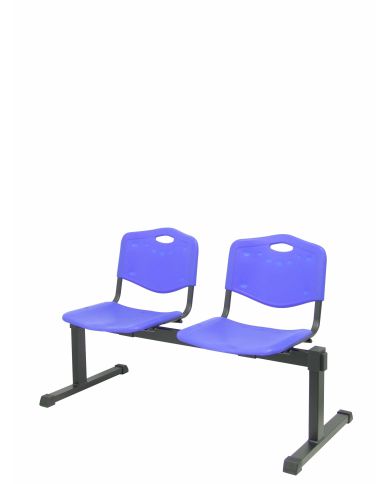 Bancada Iso plastic 2 plazas color | Mobiliario auxiliar