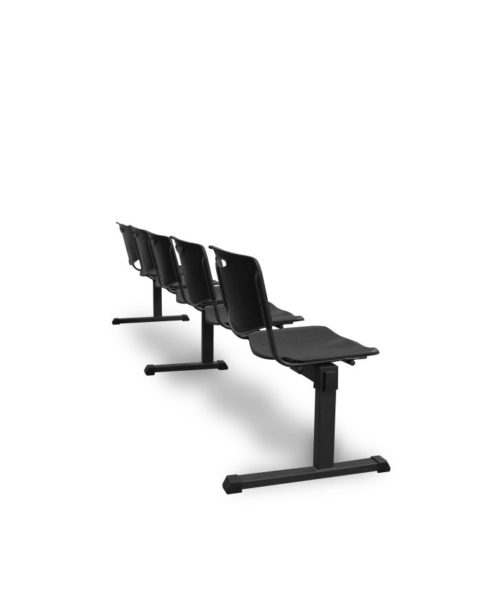 Bancada Iso plastic 5 plazas color | Mobiliario auxiliar