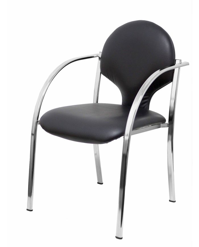 Silla Pack 2 sillas Hellin chasis cromado