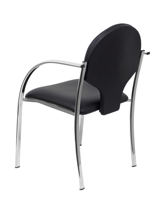 Silla Pack 2 sillas Hellin chasis cromado
