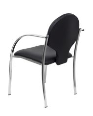 Silla Pack 2 sillas Hellin chasis cromado