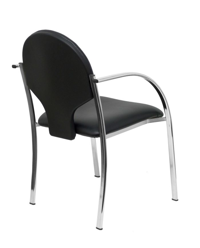 Silla Pack 2 sillas Hellin chasis cromado