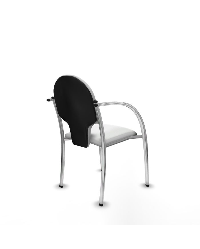 Silla Pack 2 sillas Hellín chasis 4 patas cromo bali