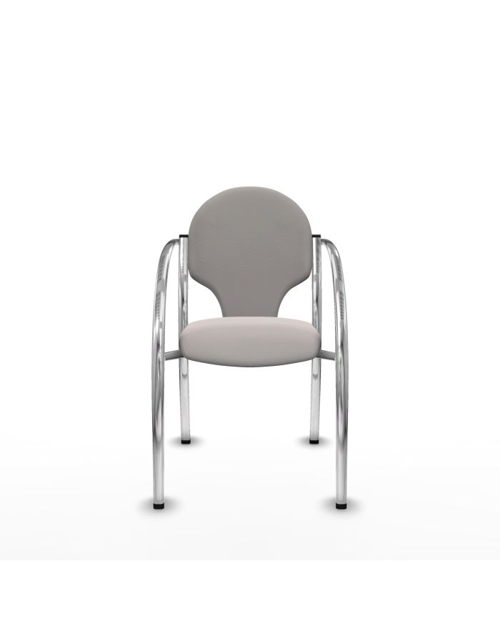 Silla Pack 2 sillas Hellín chasis 4 patas cromo