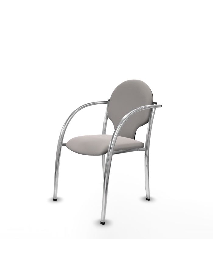 Silla Pack 2 sillas Hellín chasis 4 patas cromo