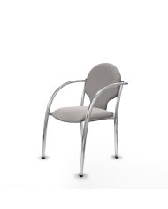 Silla Pack 2 sillas Hellín chasis 4 patas cromo