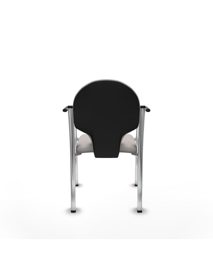 Silla Pack 2 sillas Hellín chasis 4 patas cromo