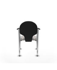 Silla Pack 2 sillas Hellín chasis 4 patas cromo