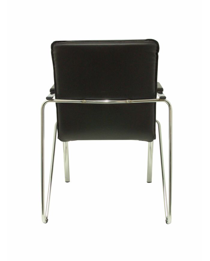 Silla Pack 2 sillas Samba estructura cromada