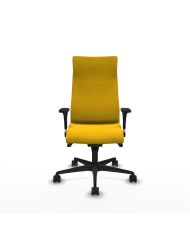 Silla Ergonómica Albacete dirección sincro bali brazos 1D cromados base nailon ruedas 65 nailon