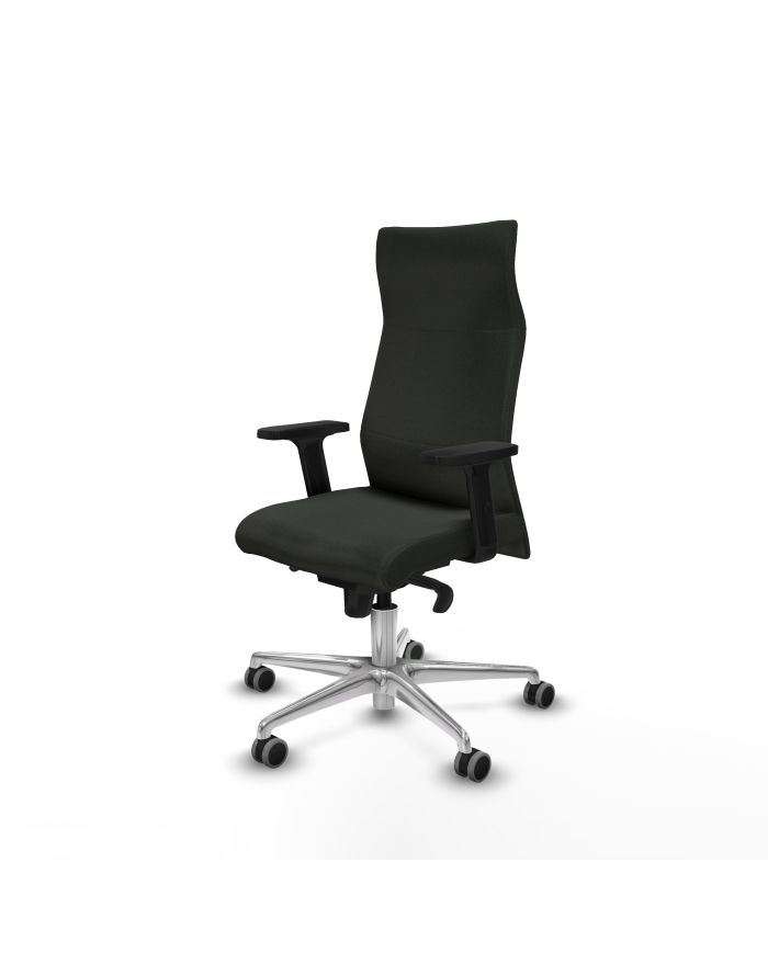 Silla Ergonómica Albacete dirección sincro bali brazos 2D base aluminio ruedas 65 engomadas
