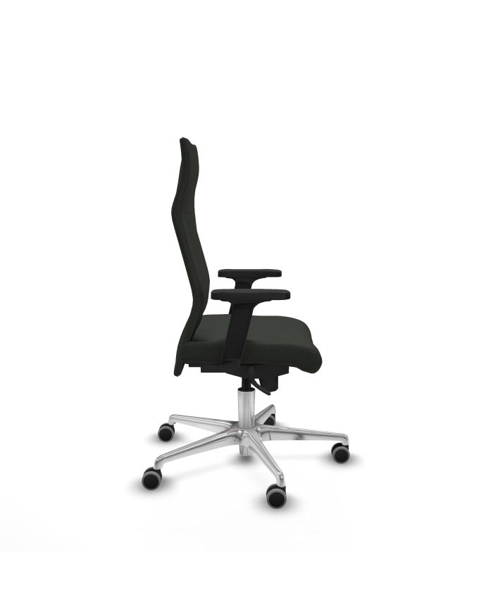 Silla Ergonómica Albacete dirección sincro bali brazos 2D base aluminio ruedas 65 engomadas