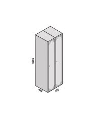 TAQUILLA MONTADA ECO 1 PUERTA - 2 MÓDULOS