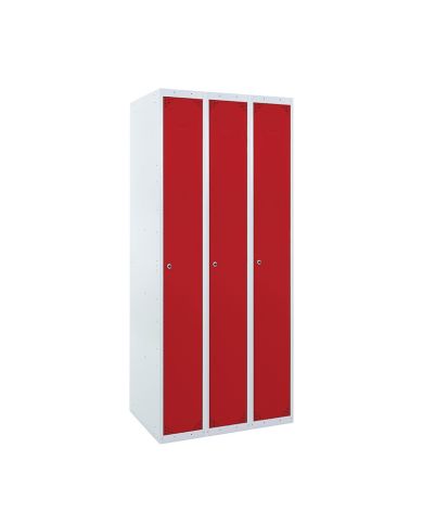 TAQUILLA BD 400 1 PUERTA 3 MÓDULOS ROJO
