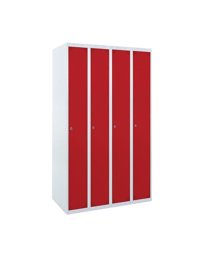 TAQUILLA BD 250 1 PUERTA 4 MÓDULOS ROJO