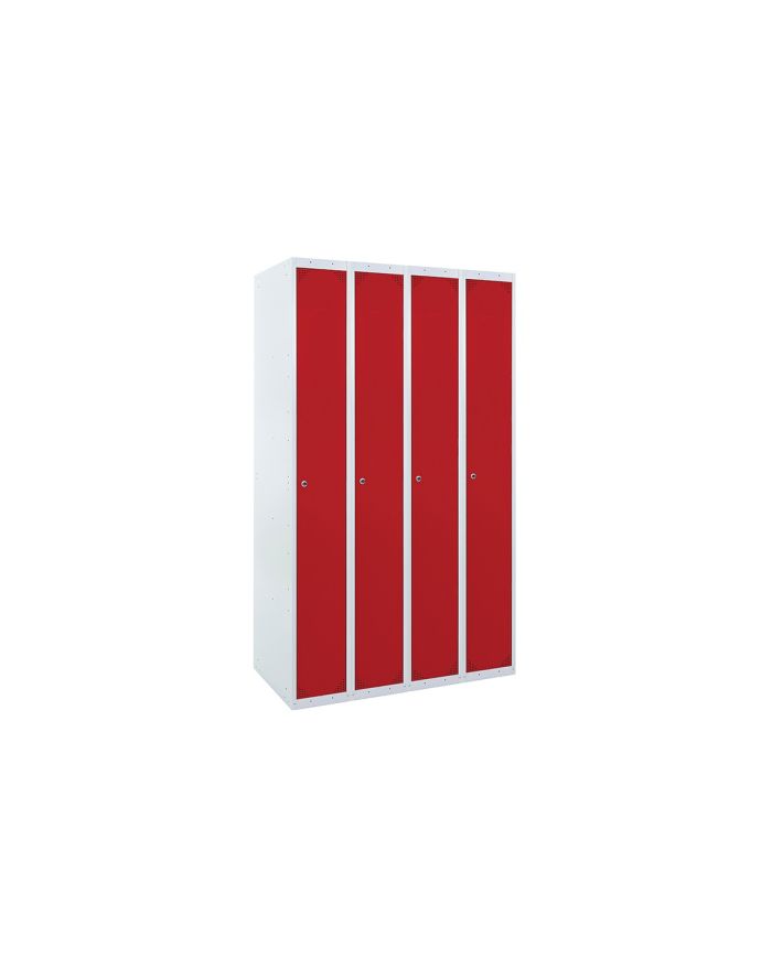 TAQUILLA BD 250 1 PUERTA 4 MÓDULOS ROJO