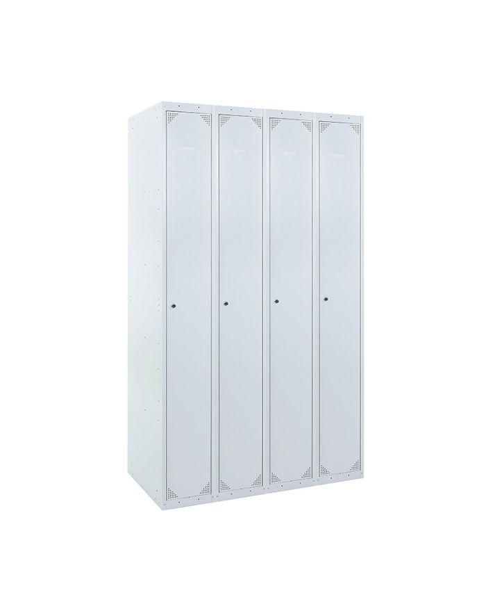 TAQUILLA BD 300 1 PUERTA 4 MÓDULOS GRIS