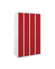 TAQUILLA BD 300 1 PUERTA 4 MÓDULOS ROJO