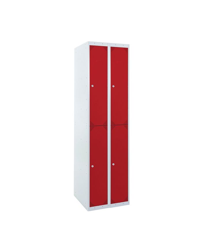 TAQUILLA BD 300 2 PUERTAS 2 MÓDULOS ROJO