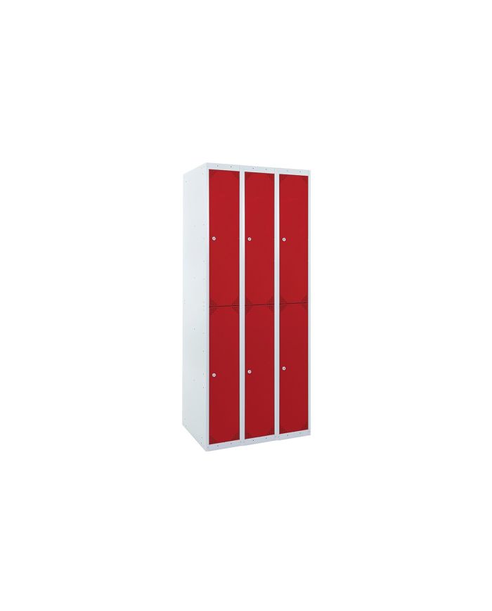 TAQUILLA BD 400 2 PUERTAS 3 MÓDULOS ROJO