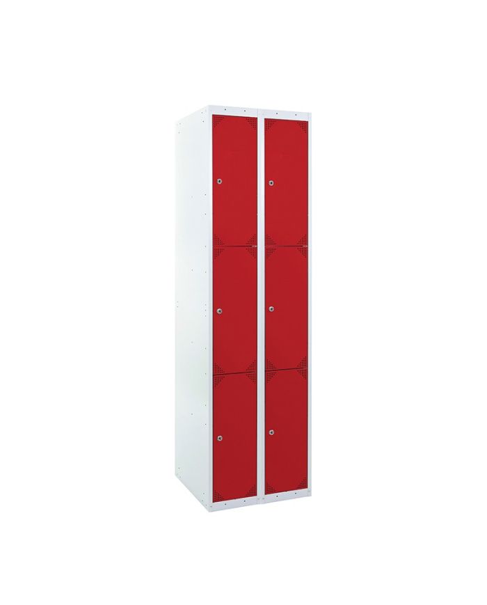 TAQUILLA BD 250 3 PUERTAS 2 MÓDULOS ROJO