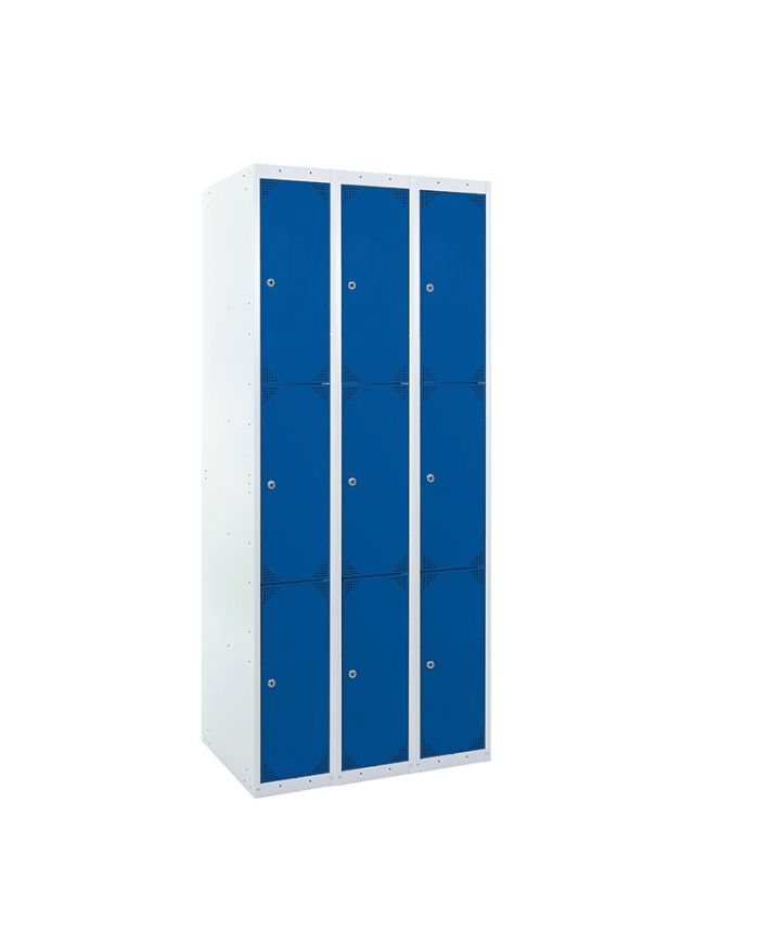 TAQUILLA BD 400 3 PUERTAS 3 MÓDULOS AZUL