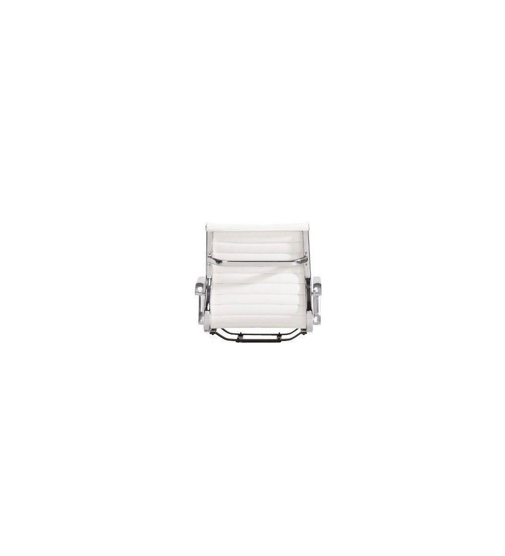 Pack Sillas Oficina LONDRES compuesto por 1 sillón alto + 2 sillones fijos, blanco
