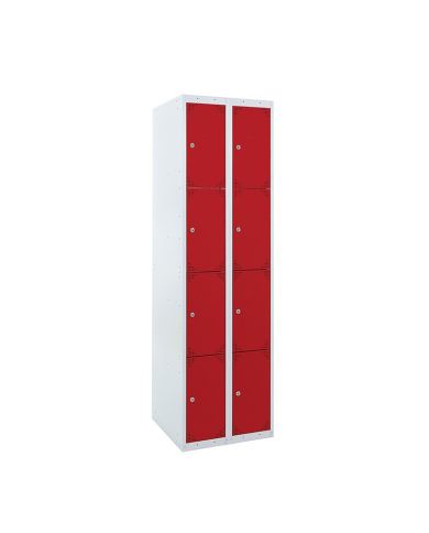 TAQUILLA BD 400 4 PUERTAS 2 MÓDULOS ROJO