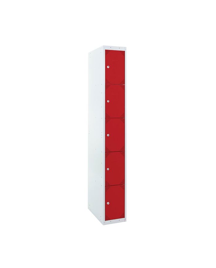 TAQUILLA BD 400 5 PUERTAS 1 MÓDULO ROJO
