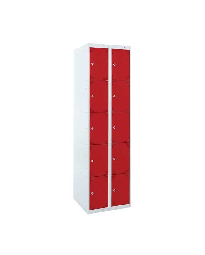 TAQUILLA BD 300 5 PUERTAS 2 MÓDULOS ROJO