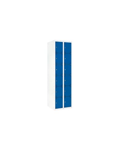 TAQUILLA BD 400 6 PUERTAS 2 MÓDULOS AZUL