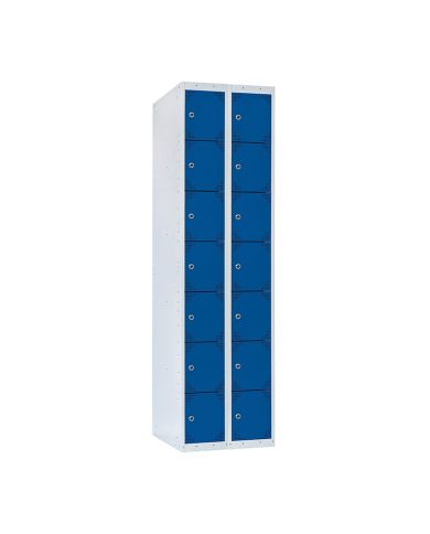 TAQUILLA BD 300 7 PUERTAS 2 MÓDULOS AZUL