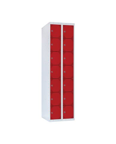 TAQUILLA BD 300 7 PUERTAS 2 MÓDULOS ROJO