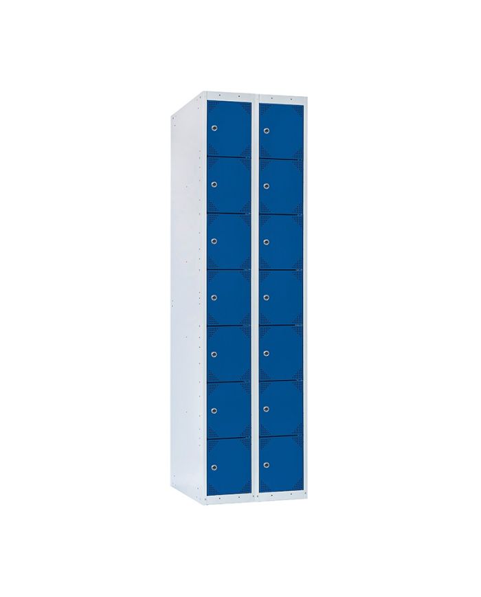 TAQUILLA BD 400 7 PUERTAS 2 MÓDULOS AZUL