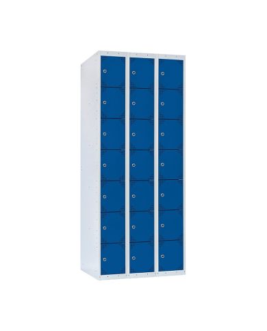 TAQUILLA BD 300 7 PUERTAS 3 MÓDULOS AZUL