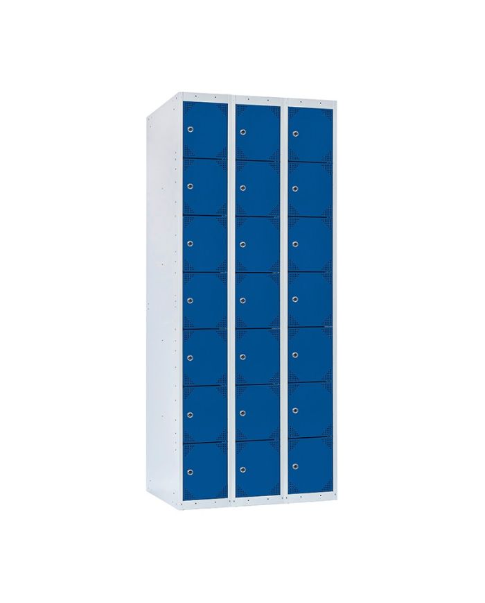 TAQUILLA BD 300 7 PUERTAS 3 MÓDULOS AZUL