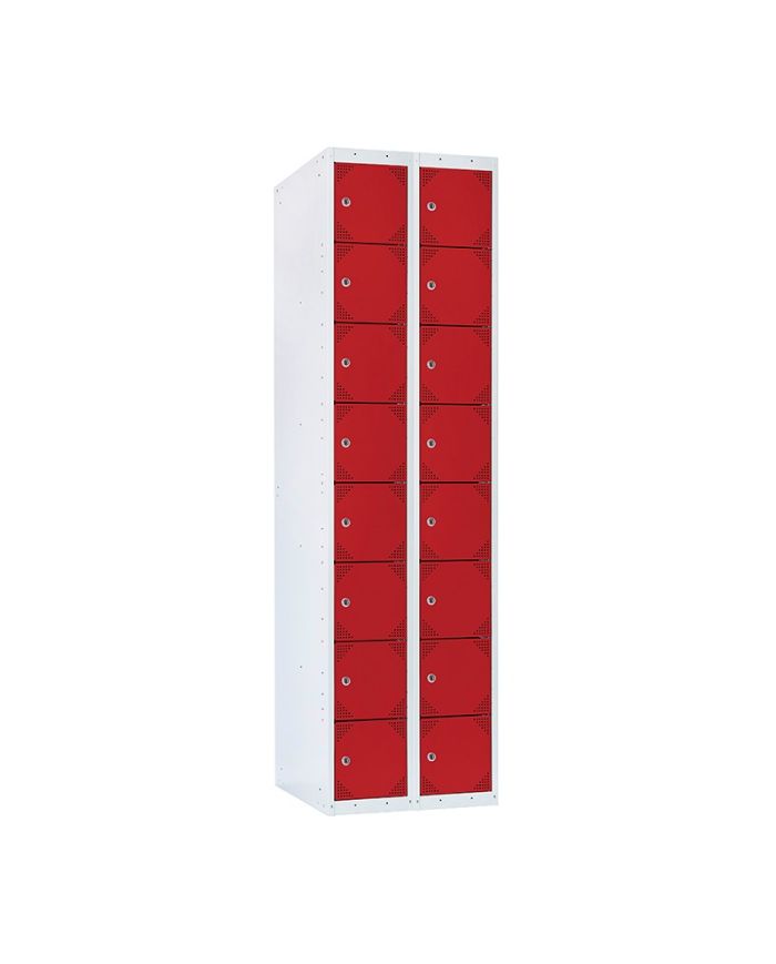 TAQUILLA BD 400 8 PUERTAS 2 MÓDULOS ROJO