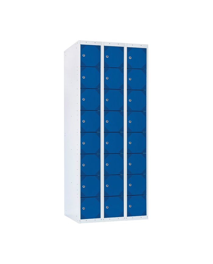 TAQUILLA BD 300 8 PUERTAS 3 MÓDULOS AZUL