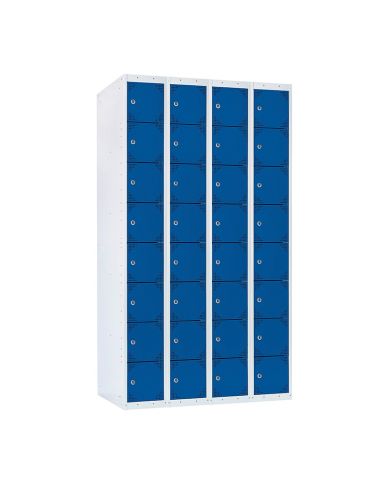 TAQUILLA BD 300 8 PUERTAS 4 MÓDULOS AZUL