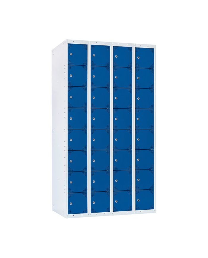 TAQUILLA BD 300 8 PUERTAS 4 MÓDULOS AZUL