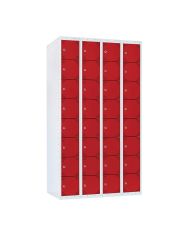 TAQUILLA BD 300 8 PUERTAS 4 MÓDULOS ROJO