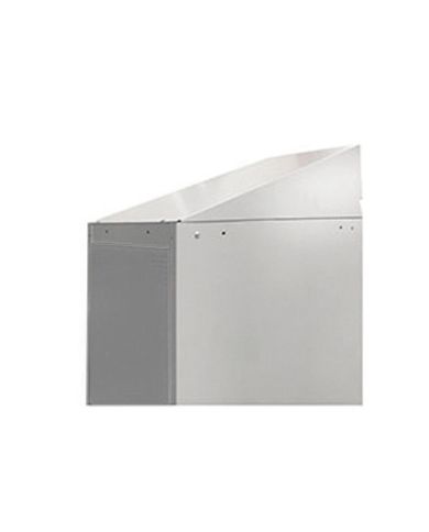 Techo inclinado taquilla desmontada en caja