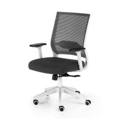 Silla de Oficina SIDNEY de Euromof en acabado blanco, uso recomendado 8 horas