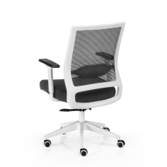 Silla de Oficina SIDNEY de Euromof en acabado blanco, uso recomendado 8 horas