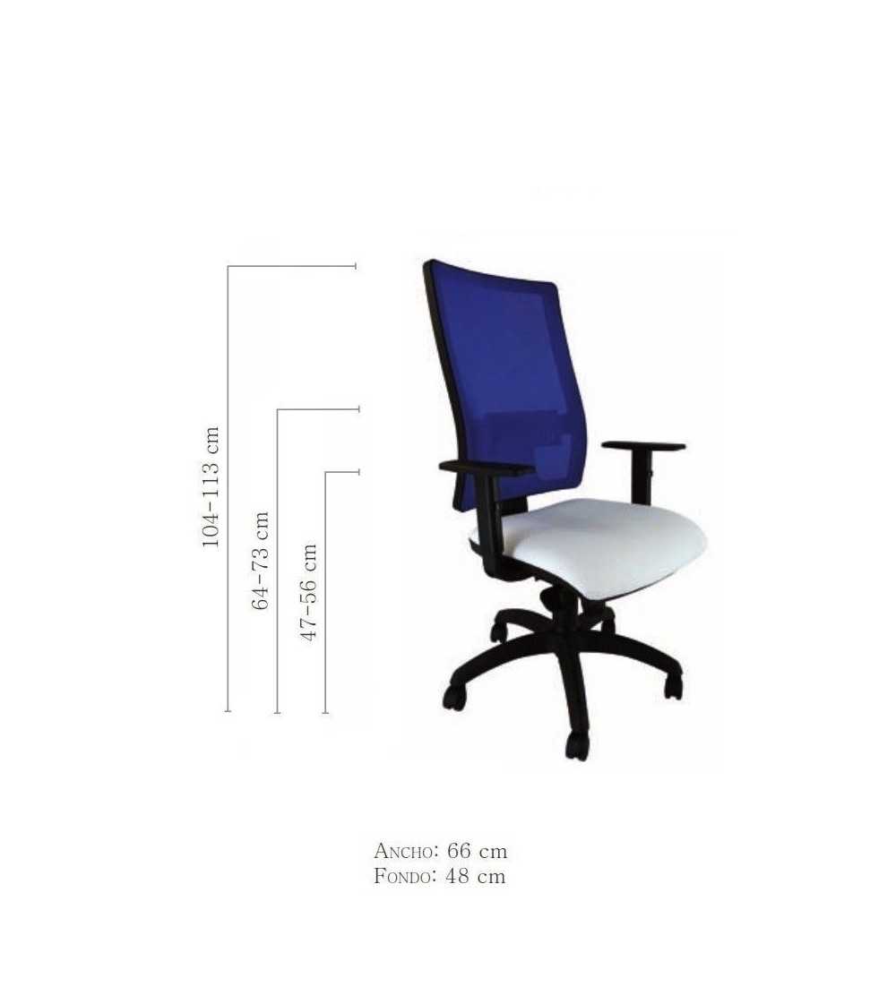 Silla ergonómica de oficina modelo DIPLOMATIX
